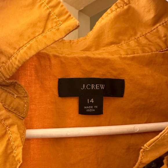 Mustard J. Crew Dress, Size 14 - Picture 3 of 3